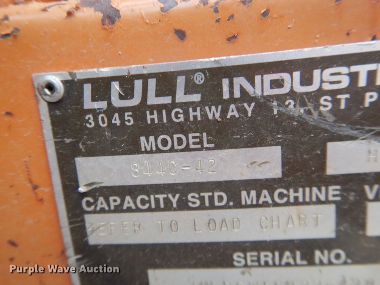 image for item IJ9330 1995 Lull 844C-42  telehandler