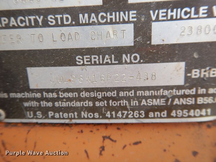 image for item IJ9330 1995 Lull 844C-42  telehandler