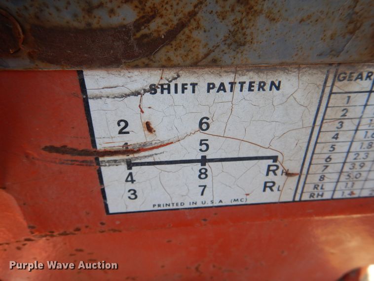 image for item IQ9313 Allis Chalmers 190XT Series III  tractor