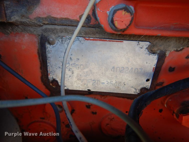 image for item IQ9313 Allis Chalmers 190XT Series III  tractor