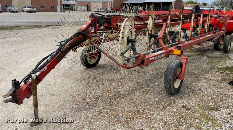 H&S BF14HC hay rake in Saint Paul, KS | Item IR9891 sold | Purple Wave