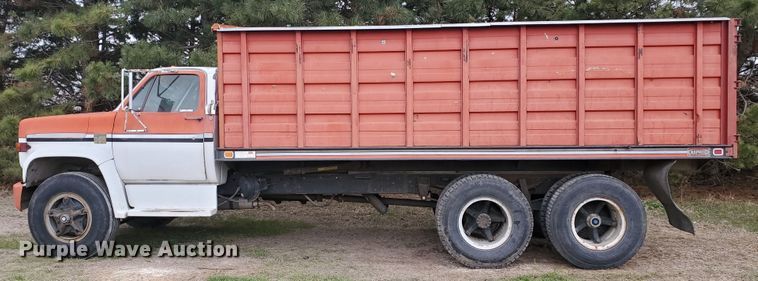 image for item IX9837 1977 Chevrolet C65  grain truck