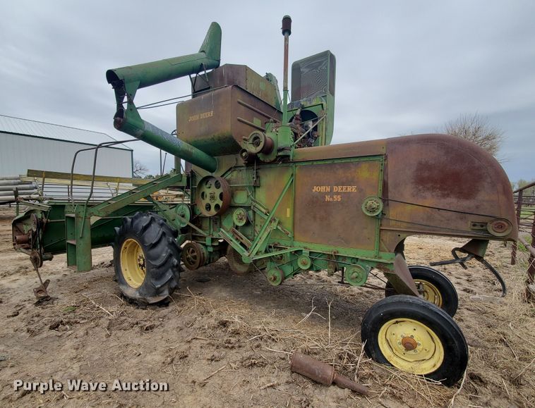 image for item IX9845 John Deere 55  combine