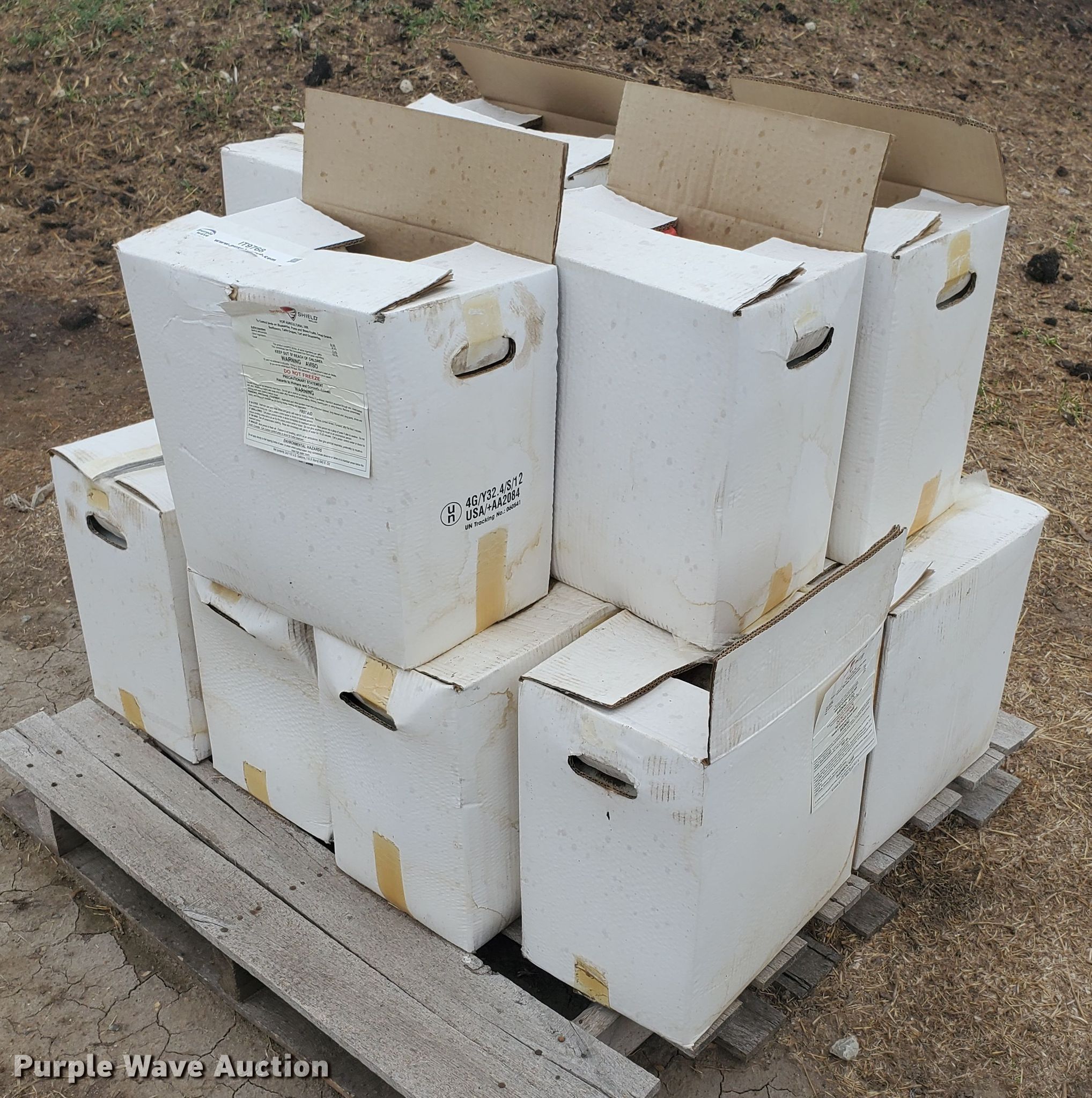 65 gallons of Bird Shield chemical bird repellent in Ellinwood, KS ...