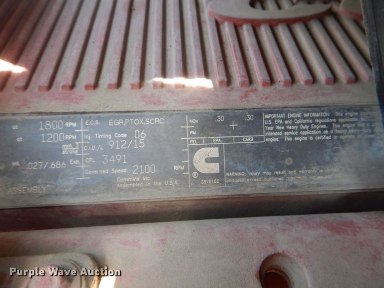 image for item DJ0771 2012 Kenworth T800  winch truck