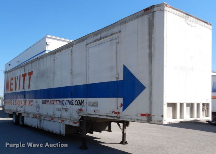 image for item DJ0773 1983 Kentucky  moving van trailer