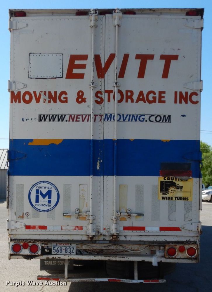 image for item DJ0773 1983 Kentucky  moving van trailer