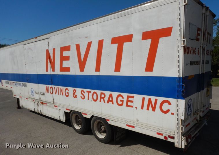 image for item DJ0773 1983 Kentucky  moving van trailer