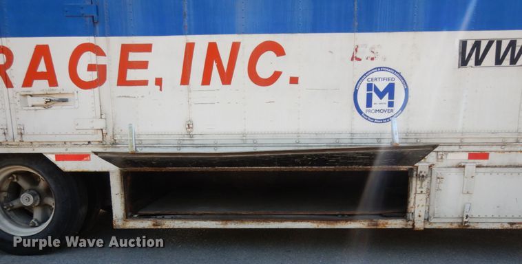 image for item DJ0773 1983 Kentucky  moving van trailer