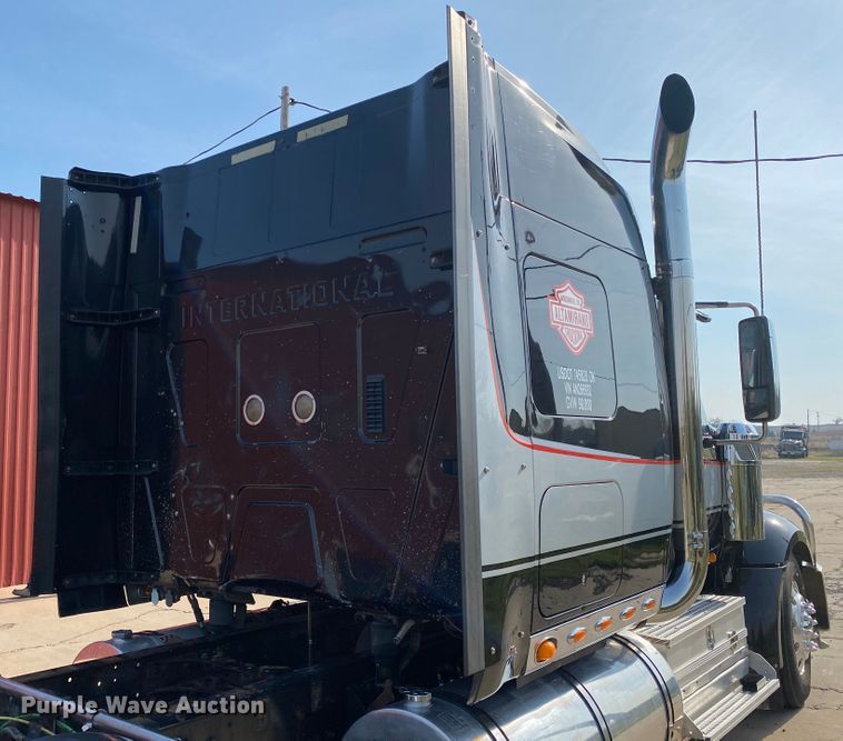 image for item DJ1198 2010 International Lonestar  Harley-Davidson edition semi truck