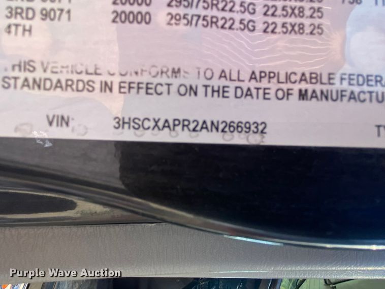 image for item DJ1198 2010 International Lonestar  Harley-Davidson edition semi truck