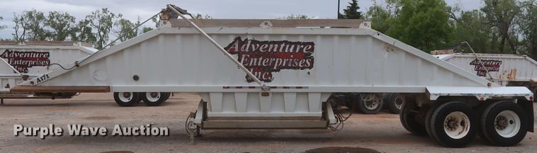 image for item DJ1887 2011 CTS BDT-40  bottom dump trailer