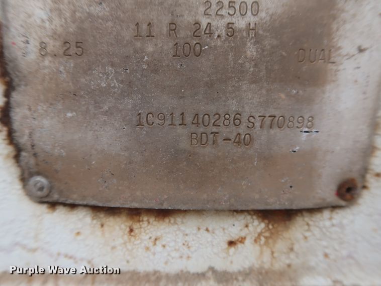 image for item DJ1888 2006 CTS BDT-40  bottom dump trailer