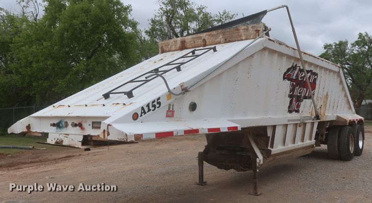 image for item DJ1890 2003 CTS  bottom dump trailer
