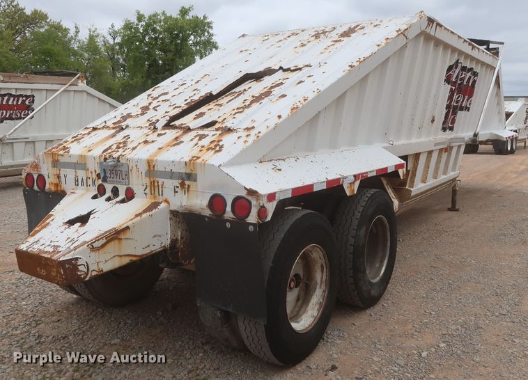 image for item DJ1890 2003 CTS  bottom dump trailer