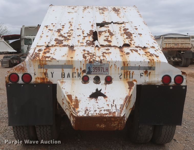 image for item DJ1890 2003 CTS  bottom dump trailer