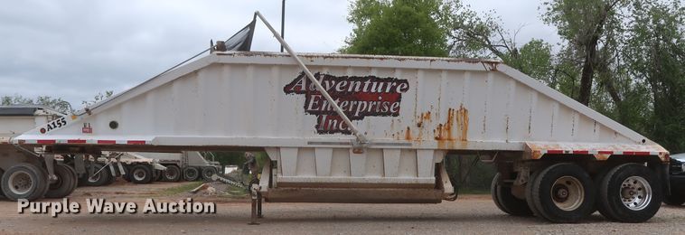 image for item DJ1890 2003 CTS  bottom dump trailer