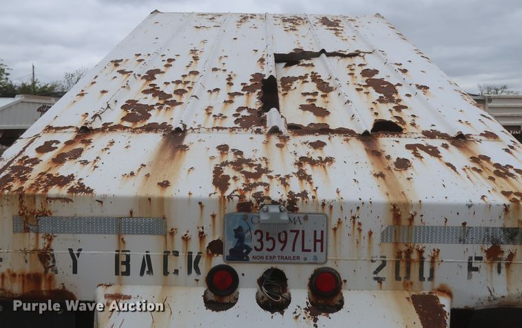 image for item DJ1890 2003 CTS  bottom dump trailer