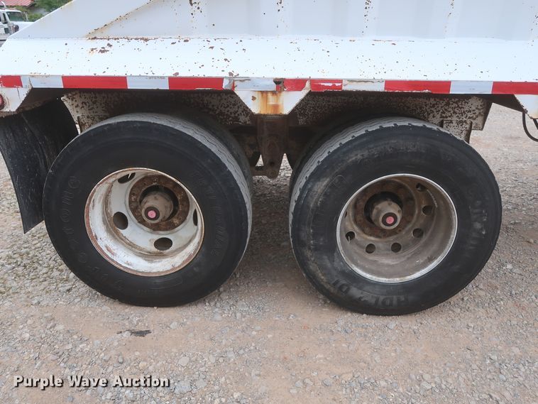 image for item DJ1890 2003 CTS  bottom dump trailer