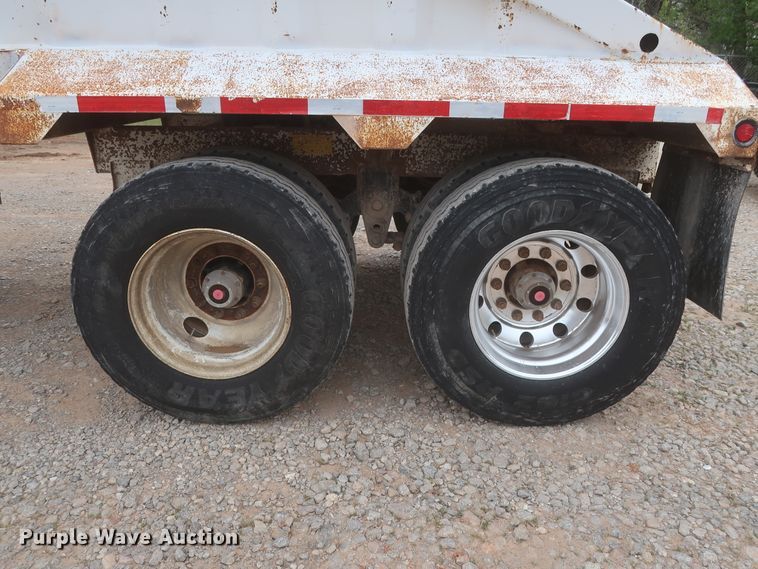 image for item DJ1890 2003 CTS  bottom dump trailer