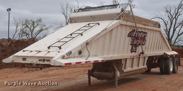 image for item DJ1893 2001 CTS BDT-40  bottom dump trailer