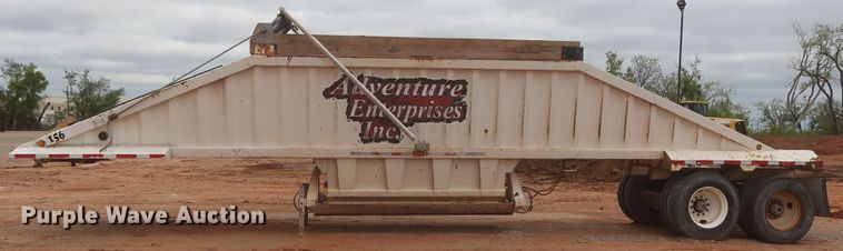 image for item DJ1893 2001 CTS BDT-40  bottom dump trailer