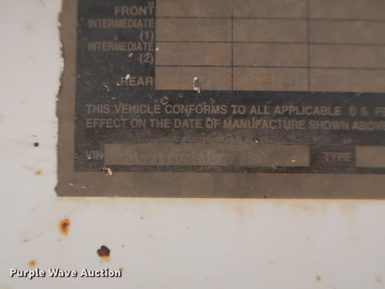 image for item DJ1893 2001 CTS BDT-40  bottom dump trailer