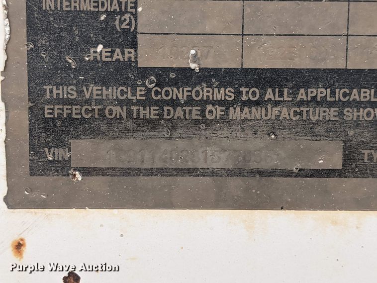 image for item DJ1893 2001 CTS BDT-40  bottom dump trailer