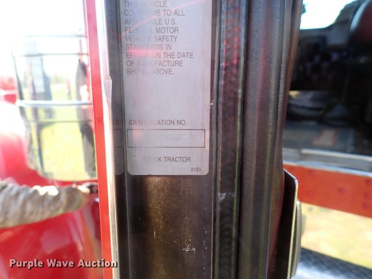 image for item DJ5507 2001 Kenworth W900L  semi truck