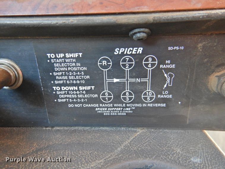 image for item DJ8439 1995 International 9200  semi truck