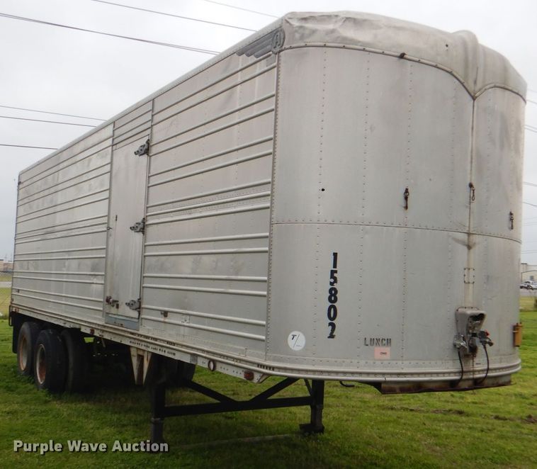 image for item DK5628 1958 Trailstar dry van trailer