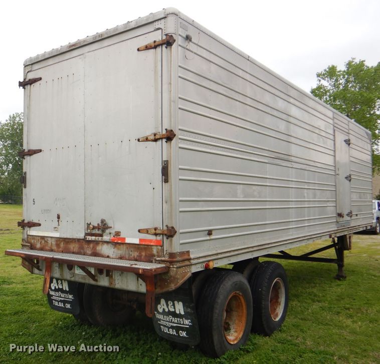 image for item DK5628 1958 Trailstar dry van trailer