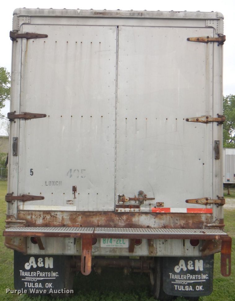 image for item DK5628 1958 Trailstar dry van trailer