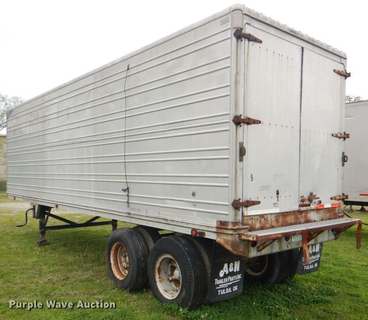 image for item DK5628 1958 Trailstar dry van trailer