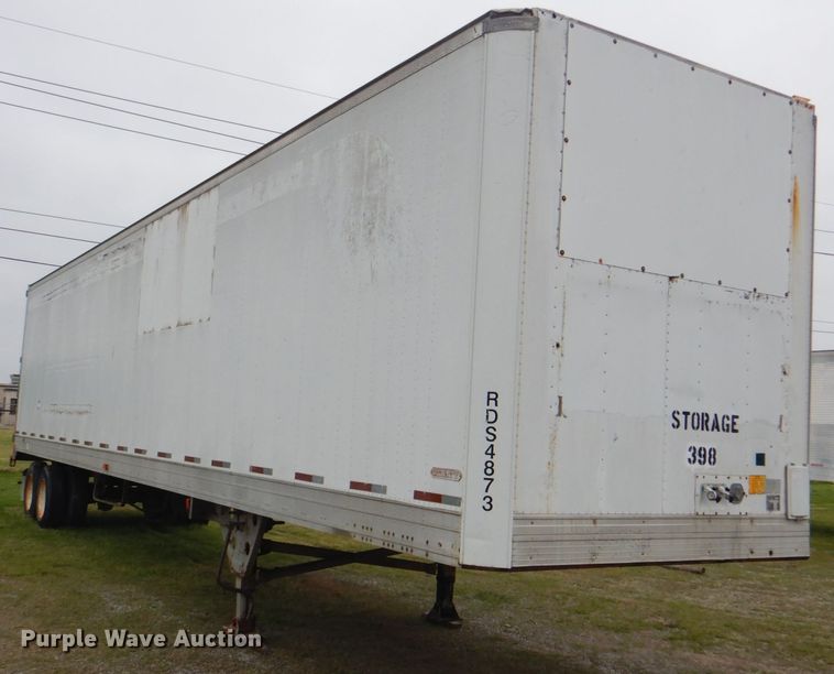 image for item DK5629 1994 Utility Trailers  dry van trailer