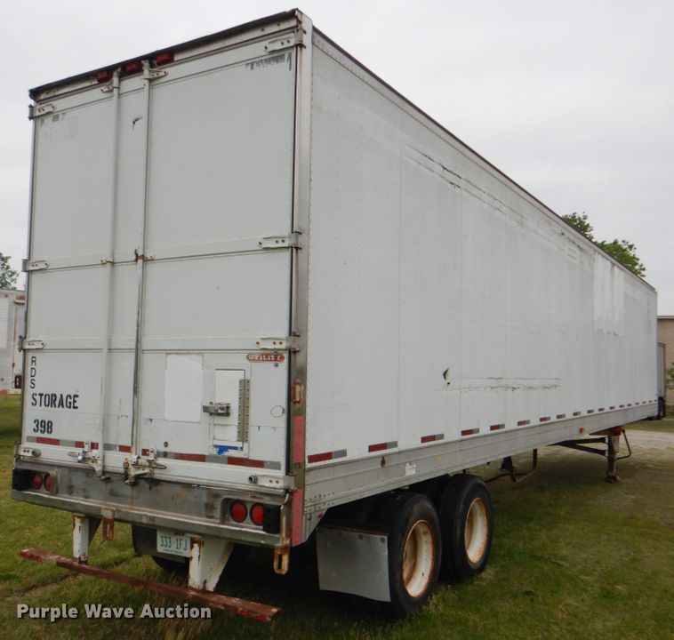 image for item DK5629 1994 Utility Trailers  dry van trailer