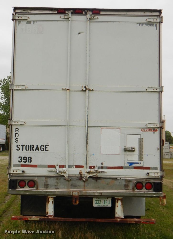 image for item DK5629 1994 Utility Trailers  dry van trailer