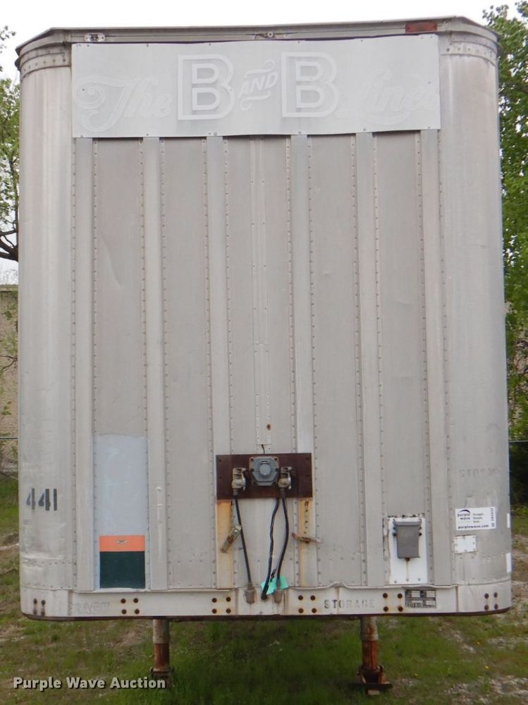 image for item DK5632 1977 Lufkin TFV-EP  dry van trailer