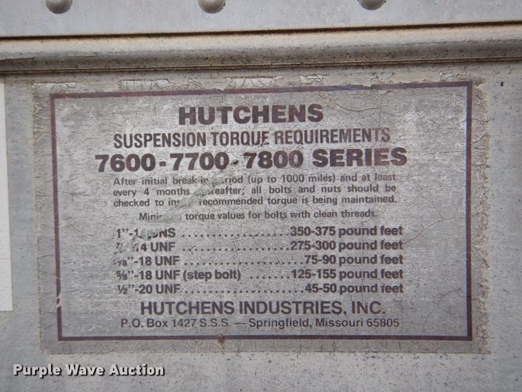 image for item DK5633 1983 Great Dane 731TL  dry van trailer