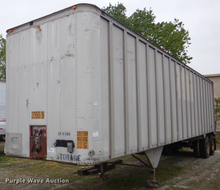 image for item DK5634 1965 Trailmobile  dry van trailer