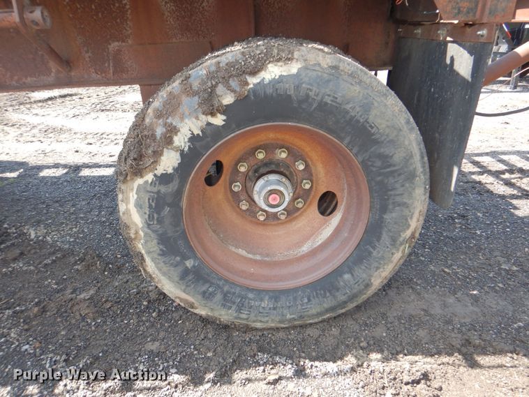 image for item DK5639 1987 Transcraft TL90K45  flatbed trailer