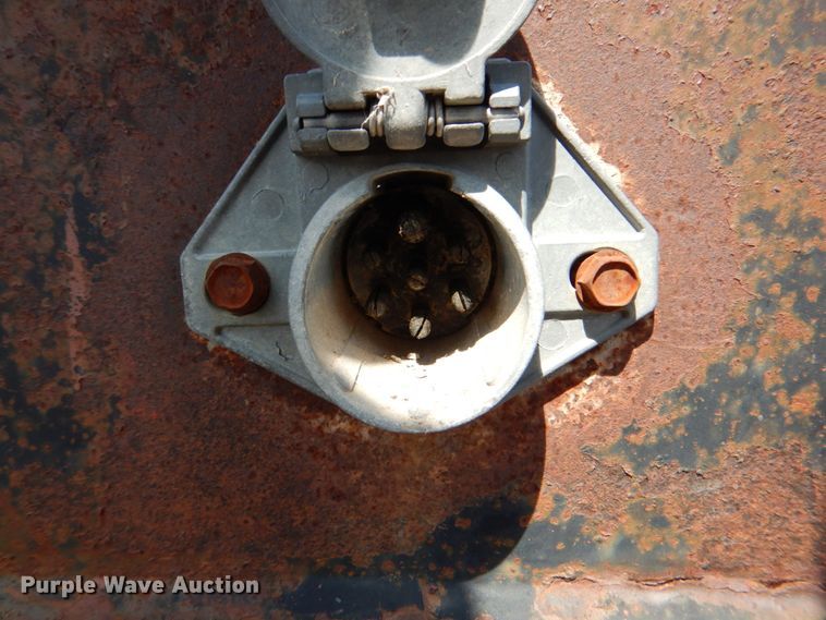 image for item DK5639 1987 Transcraft TL90K45  flatbed trailer