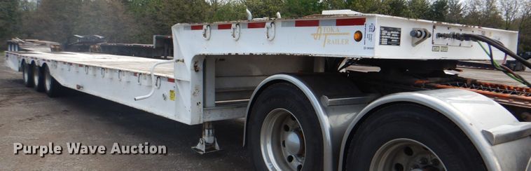 image for item DK5640 2018 Atoka HDT403  drop deck equipment trailer