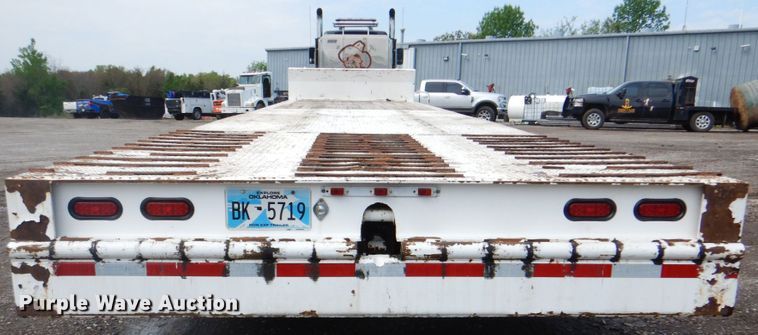 image for item DK5640 2018 Atoka HDT403  drop deck equipment trailer