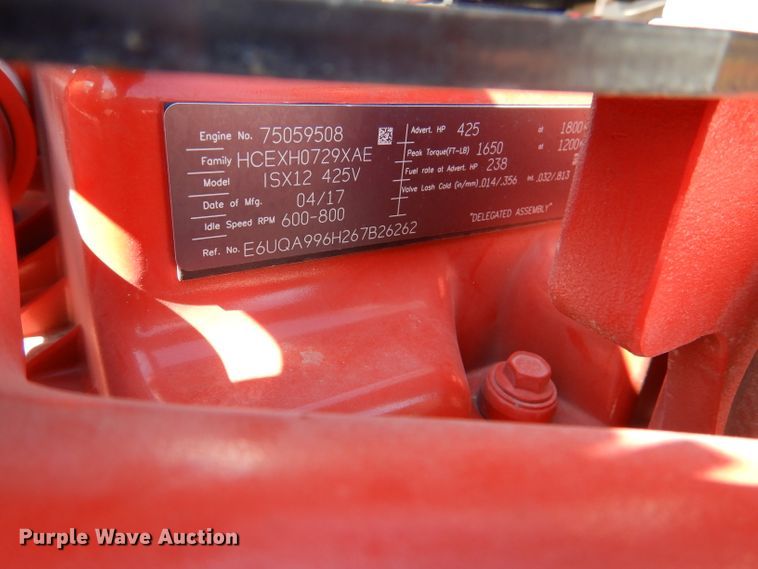 image for item DL2922 2018 Peterbilt 567  semi truck