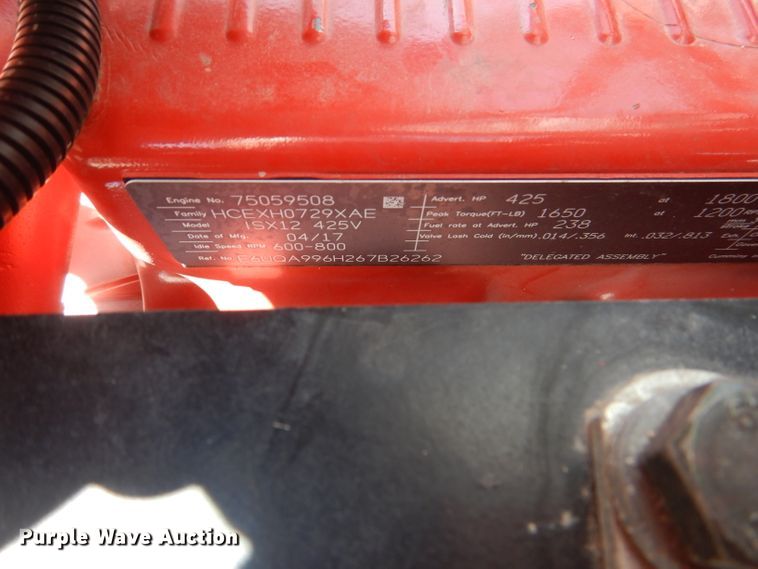 image for item DL2922 2018 Peterbilt 567  semi truck