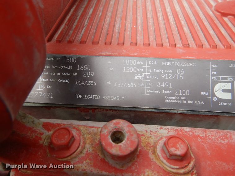 image for item DL8015 2012 Peterbilt 367  semi truck