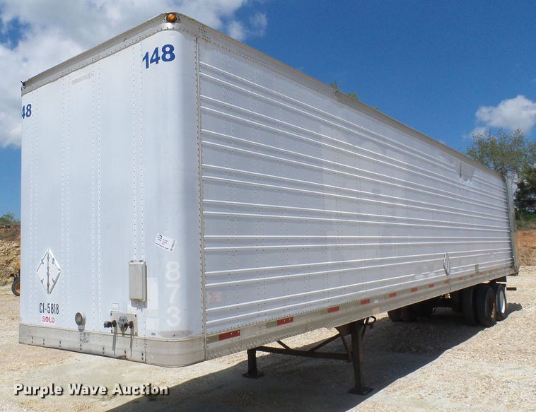 image for item DN6751 2002 Trailmobile  dry van trailer