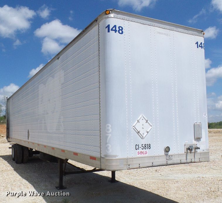 image for item DN6751 2002 Trailmobile  dry van trailer