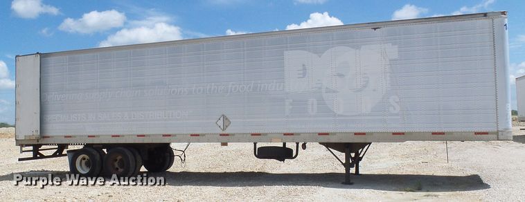 image for item DN6751 2002 Trailmobile  dry van trailer